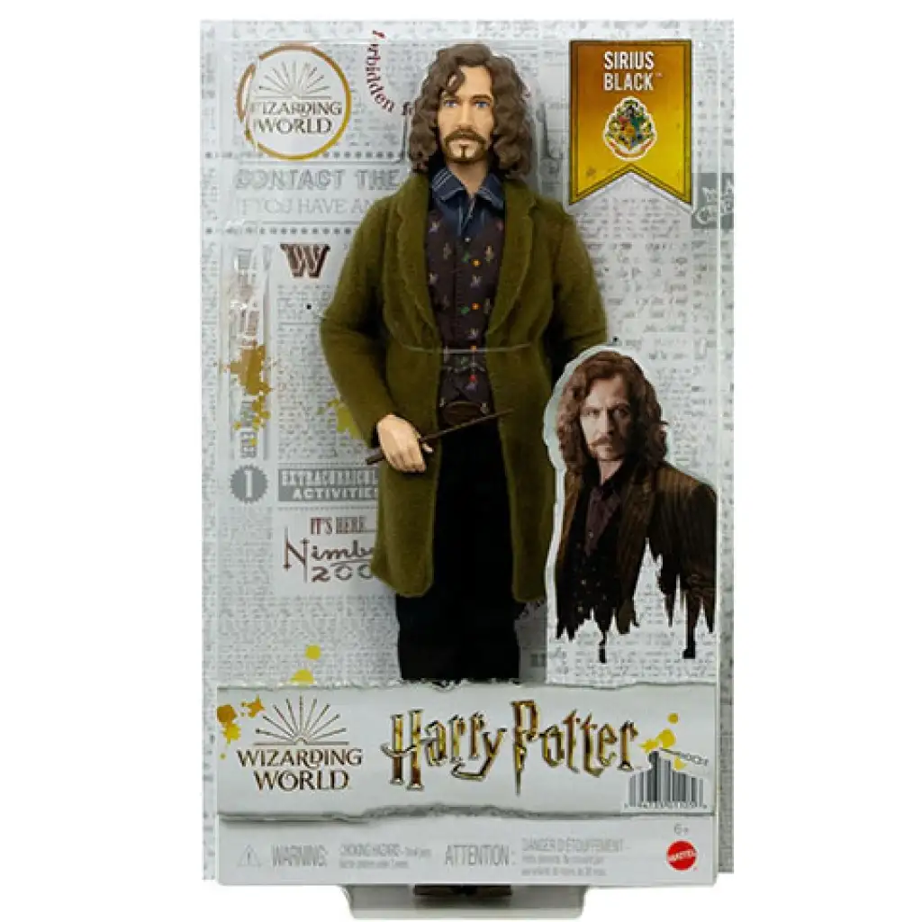 Harry Potter - A Titkok kamrája: Sirius Black baba - Mattel kép 1
