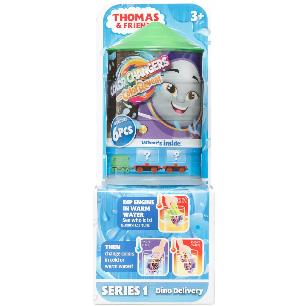 Thomas és barátai: Color Reveal Kana mozdony - Mattel kép 1