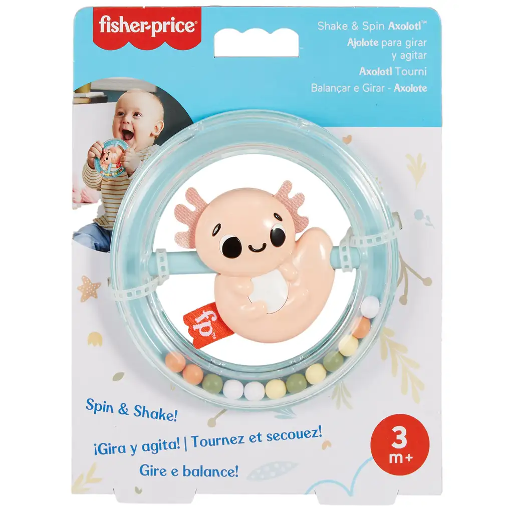 Fisher-Price: Sensimals Babapajtik - Axolotl pajti - Mattel kép 1