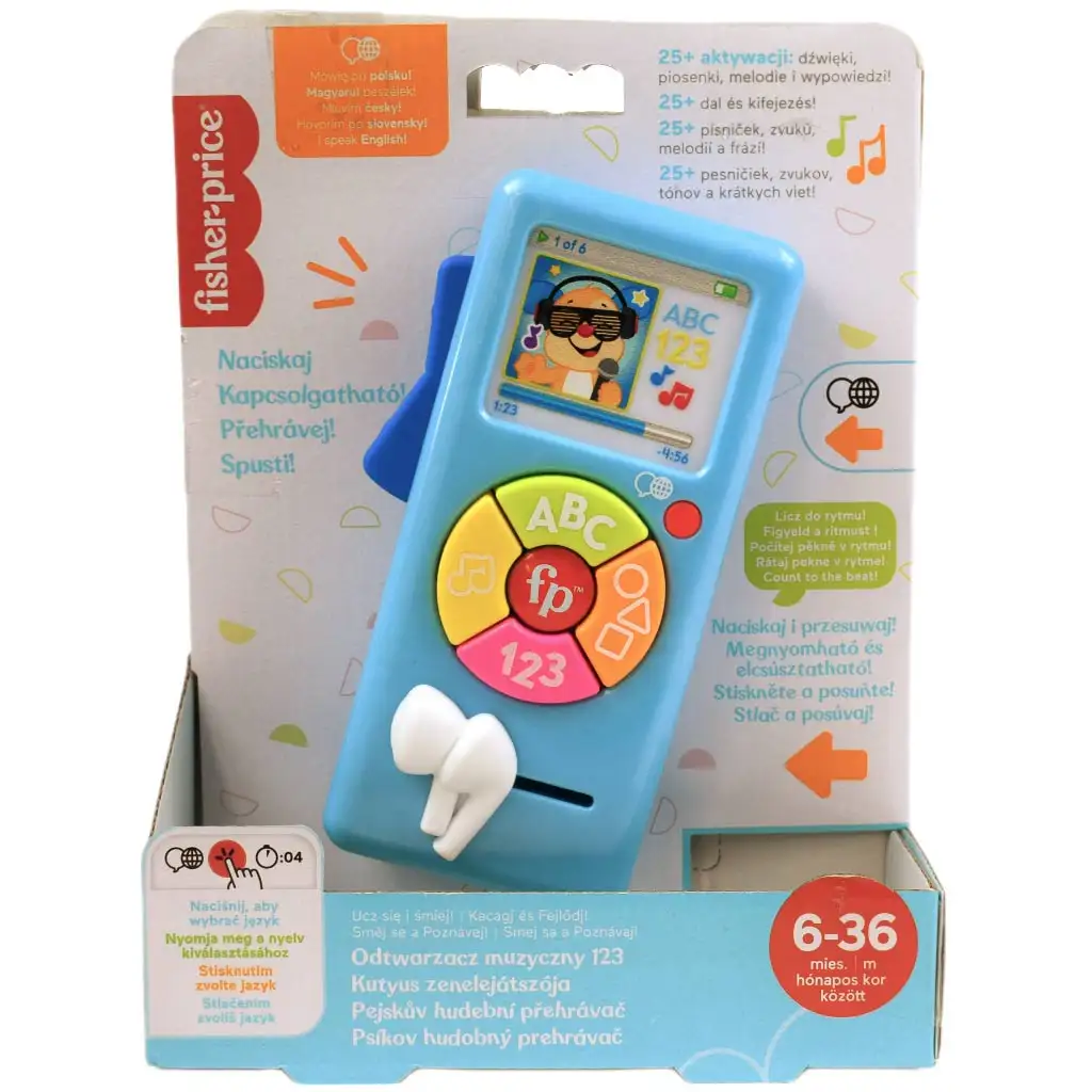 Fisher-Price: Kutyus zenelejátszója - Mattel kép 1
