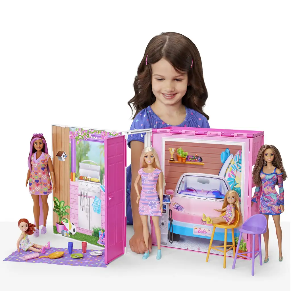 Barbie: Együtt a Földért álomház kiegészítőkkel - Mattel kép 8