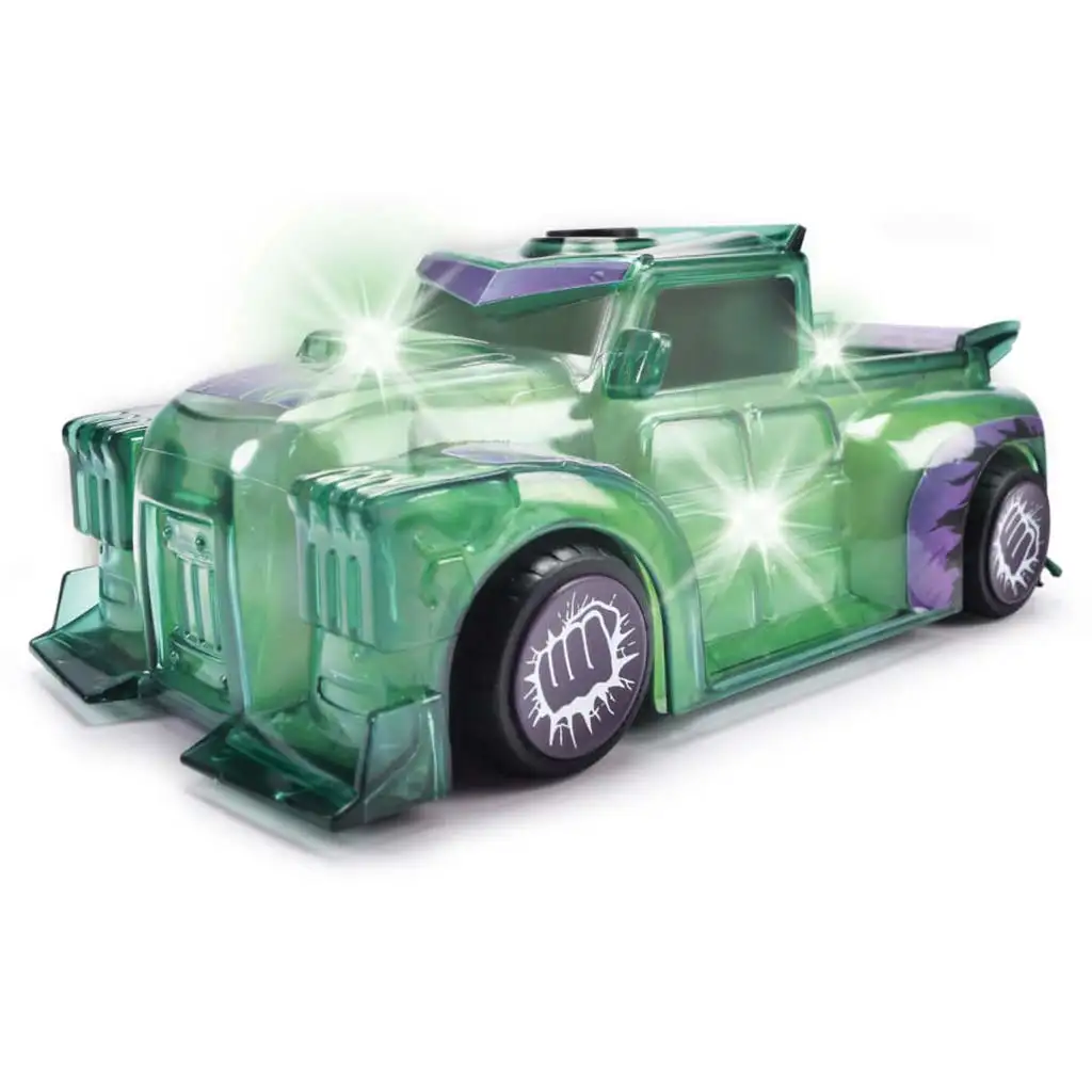 Marvel: Light Hero Hulk karakter járgány fény és hang effektekkel - Jada Toys kép 3