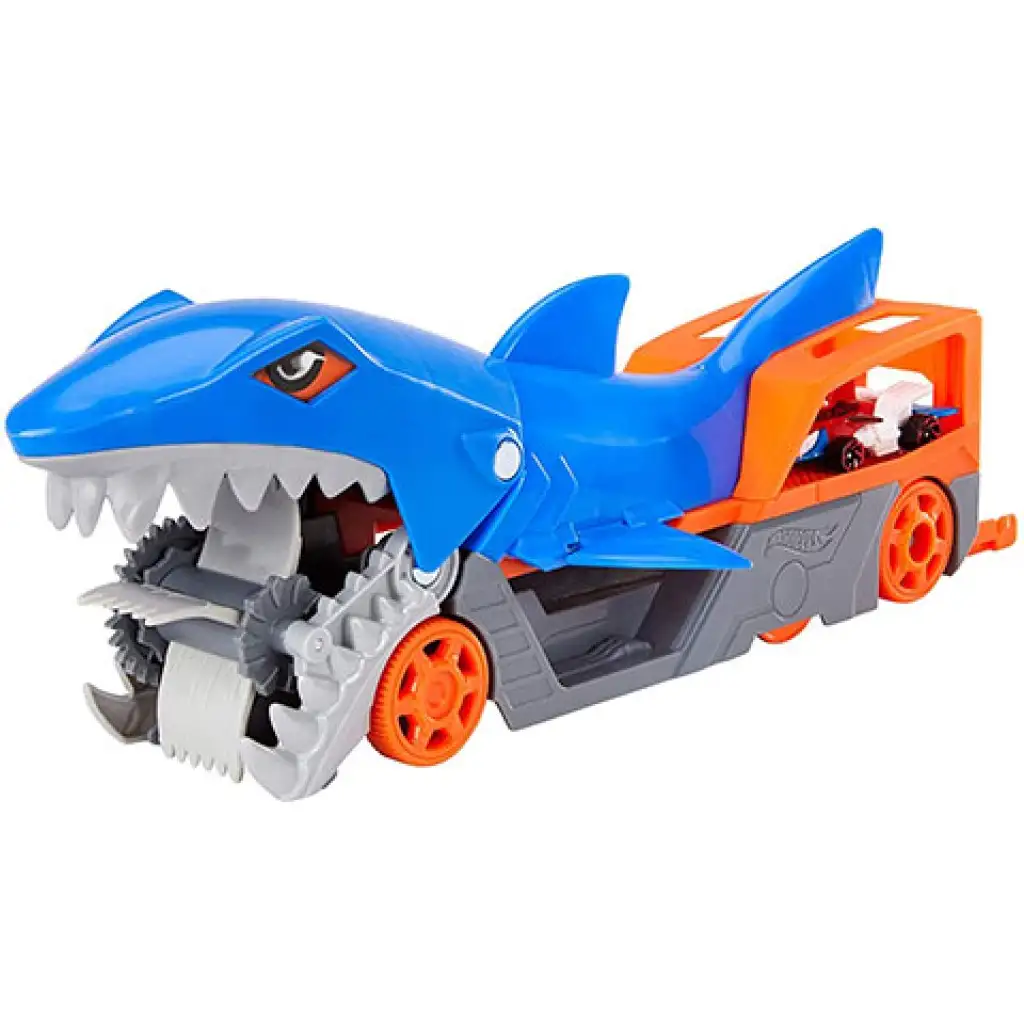Hot Wheels: Autófaló cápa játékszett kisautóval - Mattel kép 2