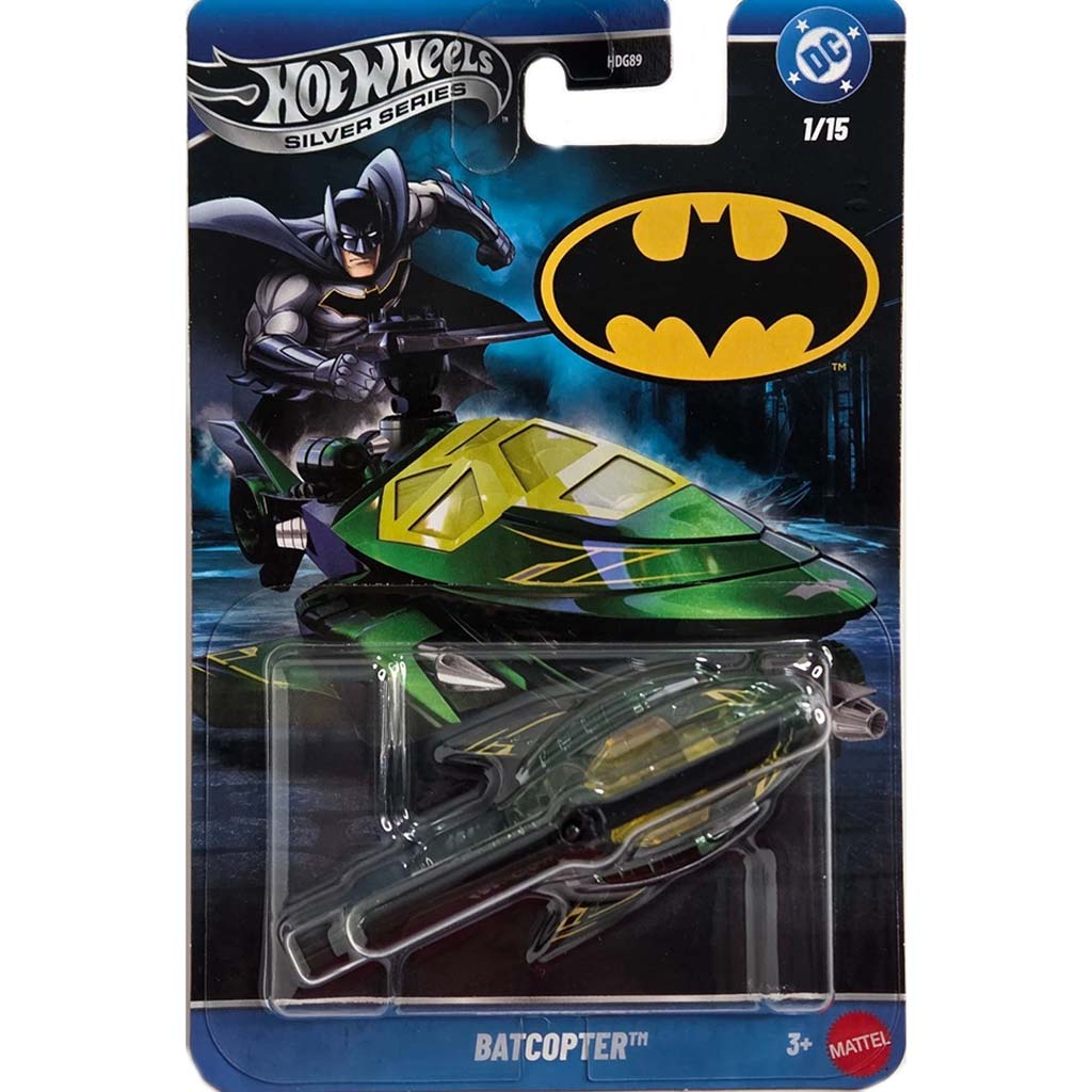Hot Wheels Batman: Batcopter járgány 1/64 - Mattel kép 1