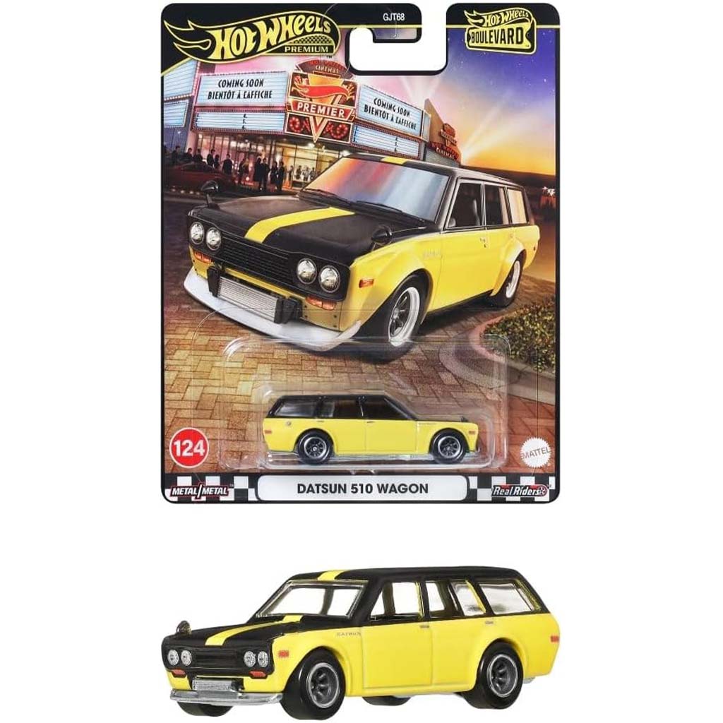 Hot Wheels Boulevard: Datsun 510 wagon kisautó 1/64 - Mattel kép 1