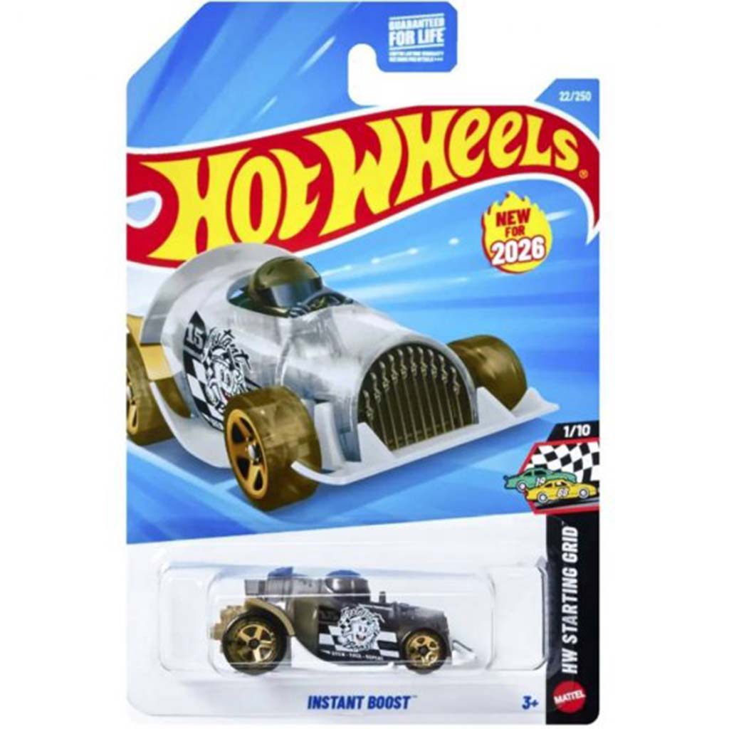 Hot Wheels: Instant Boost kisautó 1/64 - Mattel kép 1