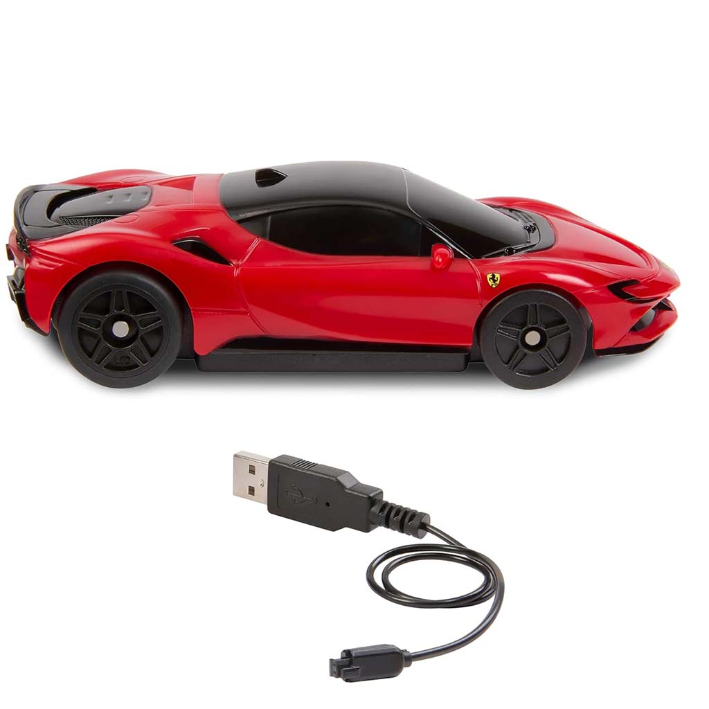 Hot Wheels: RC Ferrari távirányítós kisautó 1/64 - Mattel kép 2