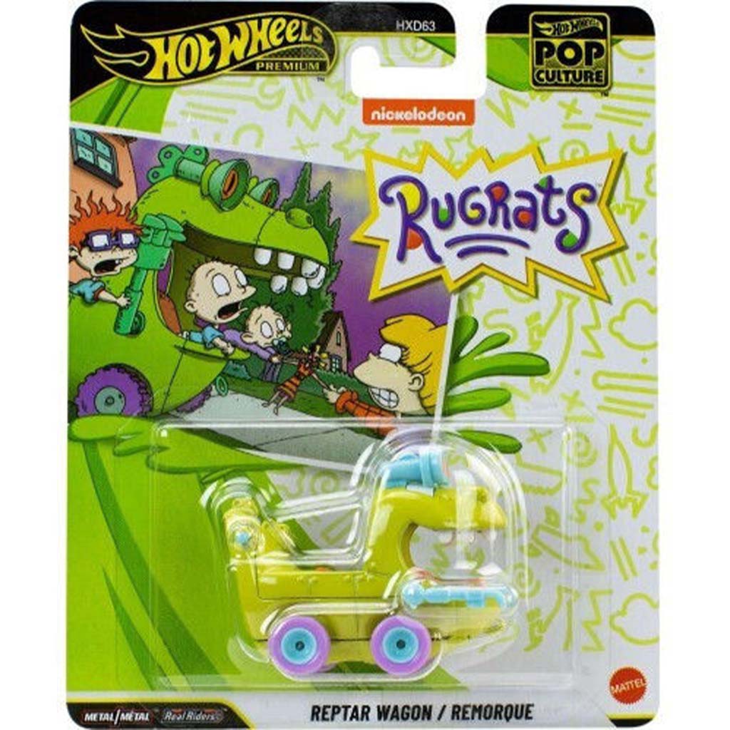 Hot Wheels: Pop kultúra széria – Reptar Wagon kisautó 1/64 - Mattel kép 1