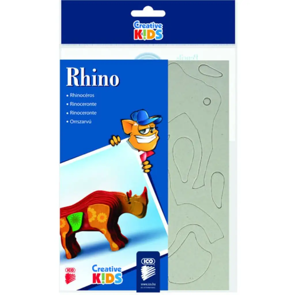 ICO: Creative Kids 3D orrszarvú figura kép 1