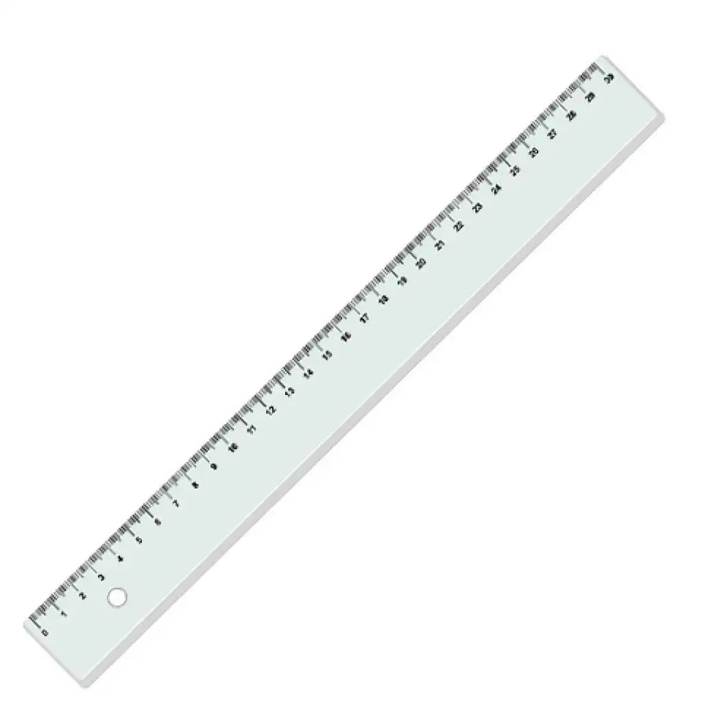 ICO: vonalzó átlátszó 30cm-es kép 1