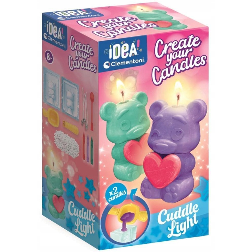 Idea! Maci gyertyakészítő kreatív szett - Clementoni kép 1