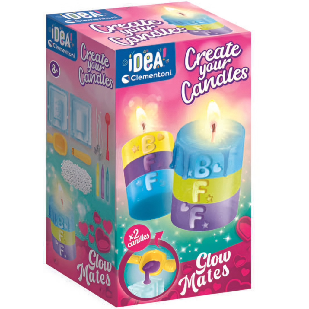 Idea! BFF Legjobb barátok gyertyakészítő kreatív szett - Clementoni kép 1