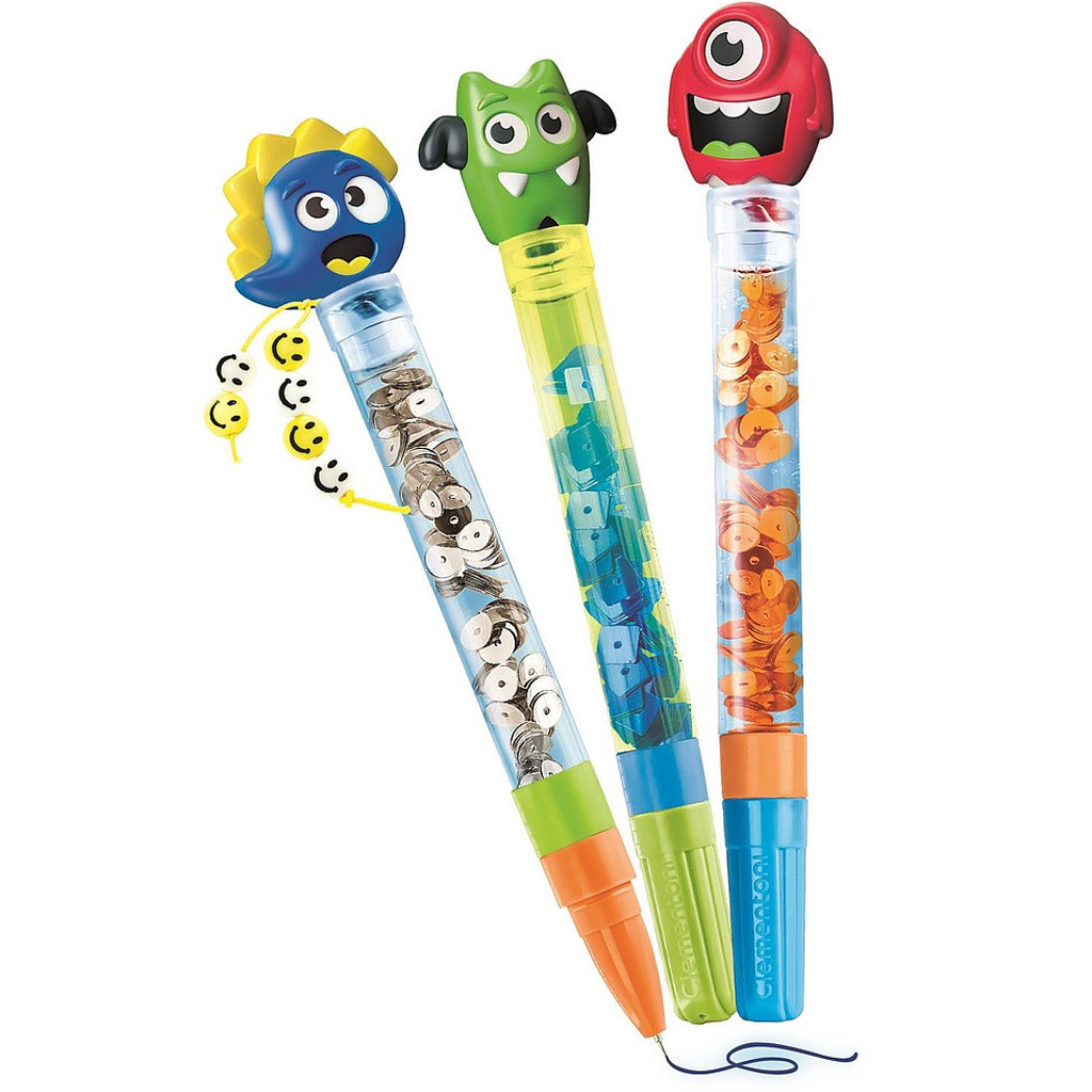 Idea! Szörnyes toll készítő szett - Clementoni kép 2