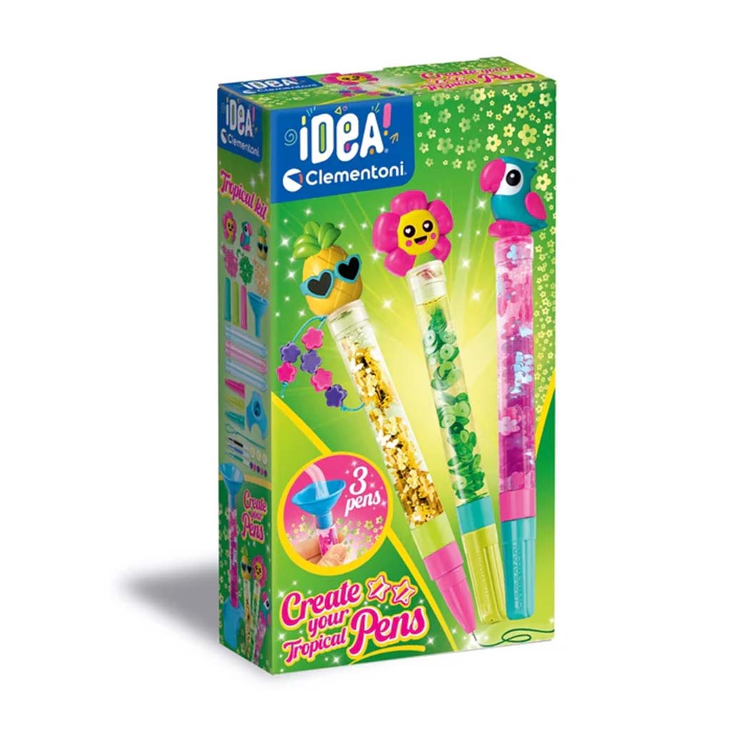 Idea! Mini trópusi toll készítő szett - Clementoni kép 1