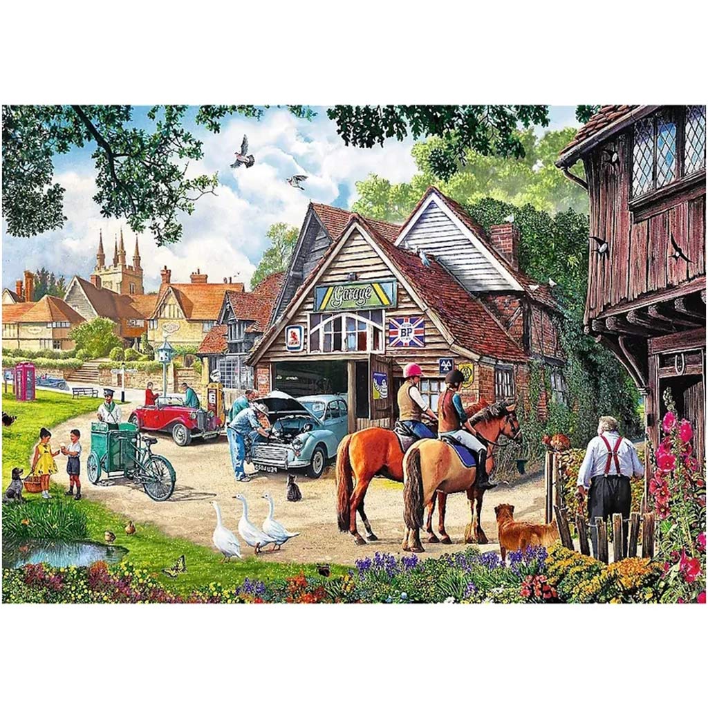 Idilli élet 2x500db-os puzzle - Trefl kép 2