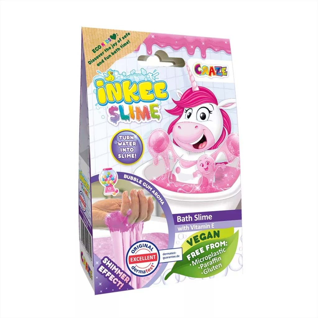 Craze Inkee: Galupy Sellő vegán fürdő slime vattacukor illattal kép 1