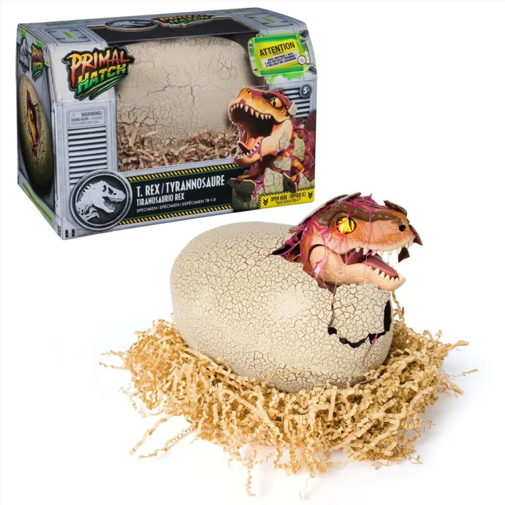 Primal Hatch Interaktív T-Rex dinoszaurusz tojásban - Spin Master kép 1