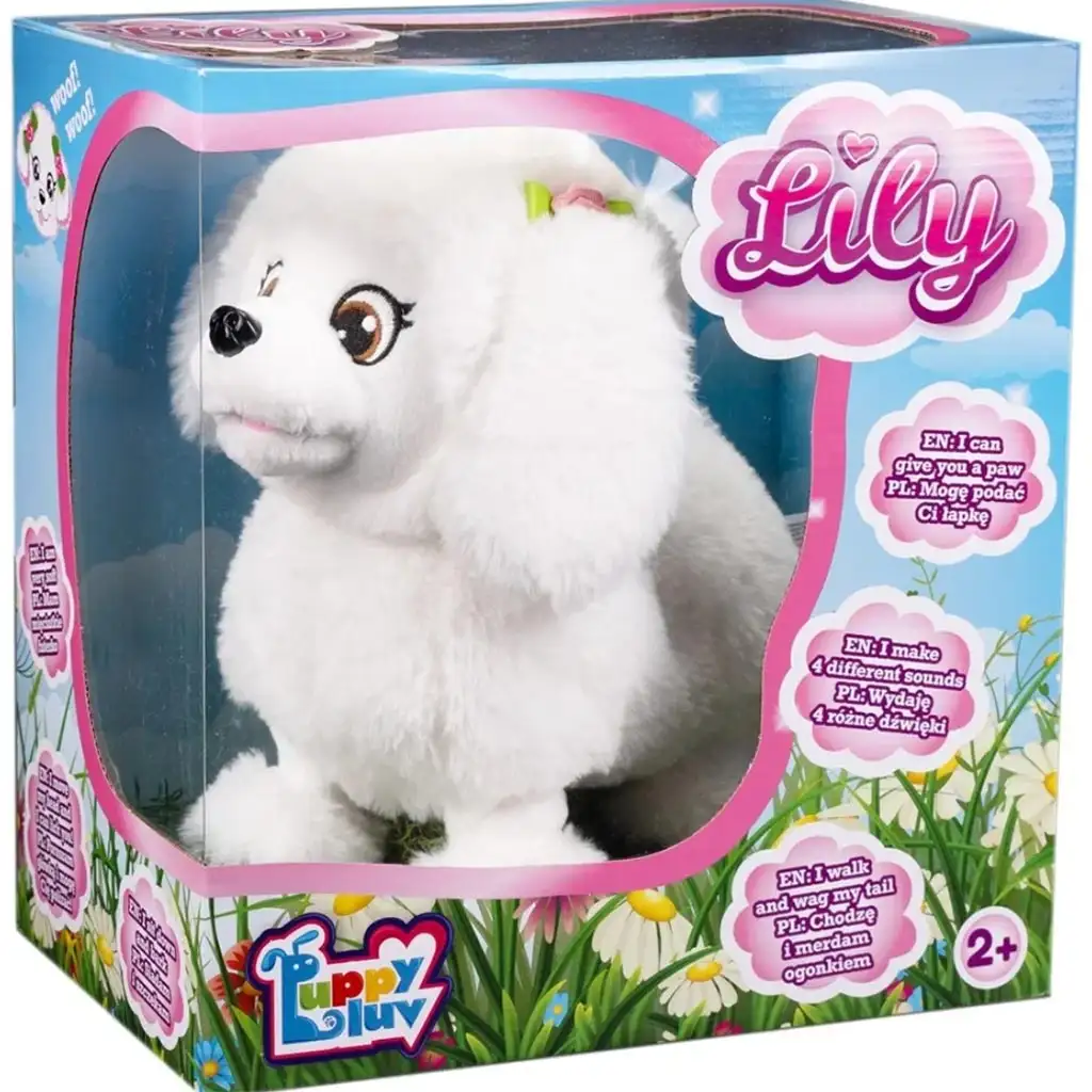 Lily az Interaktív plüss kutyus - Puppy Luv kép 1