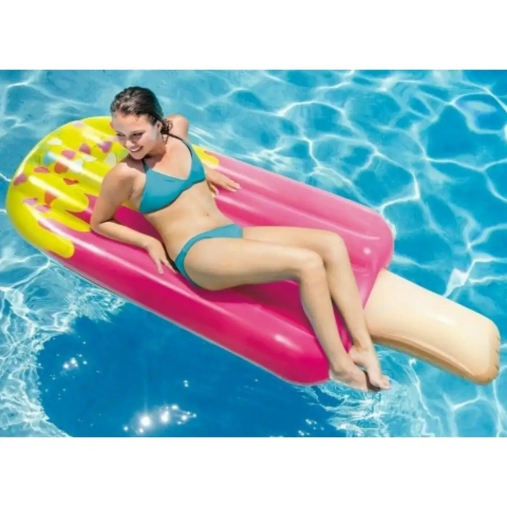Pálcikás jégkrém felfújható matrac 191x76cm - Intex kép 1