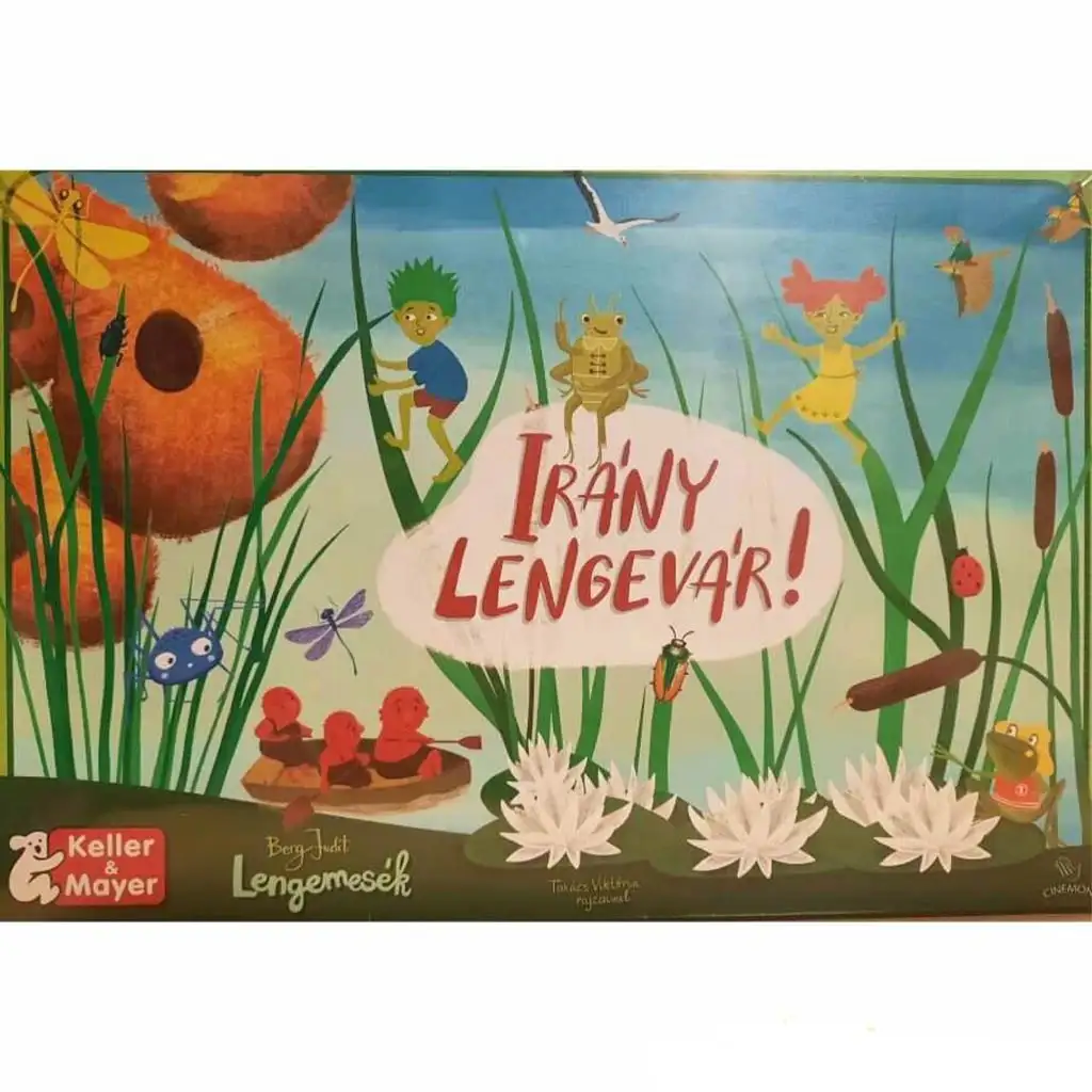 Lengemesék - Irány Lengevár! társasjáték kép 1
