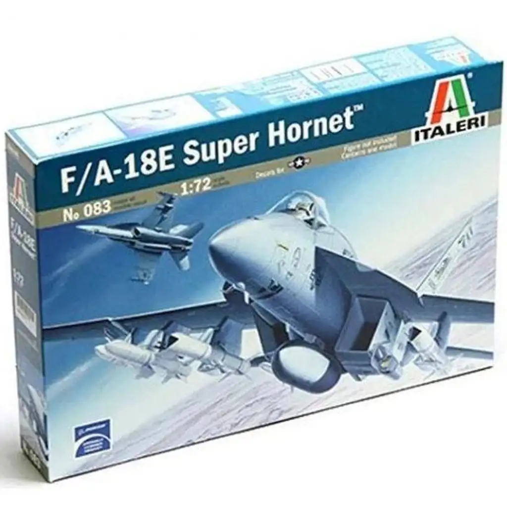 Italeri 1/72 F/A-18E Super Hornet vadászrepülőgép makett kép 1