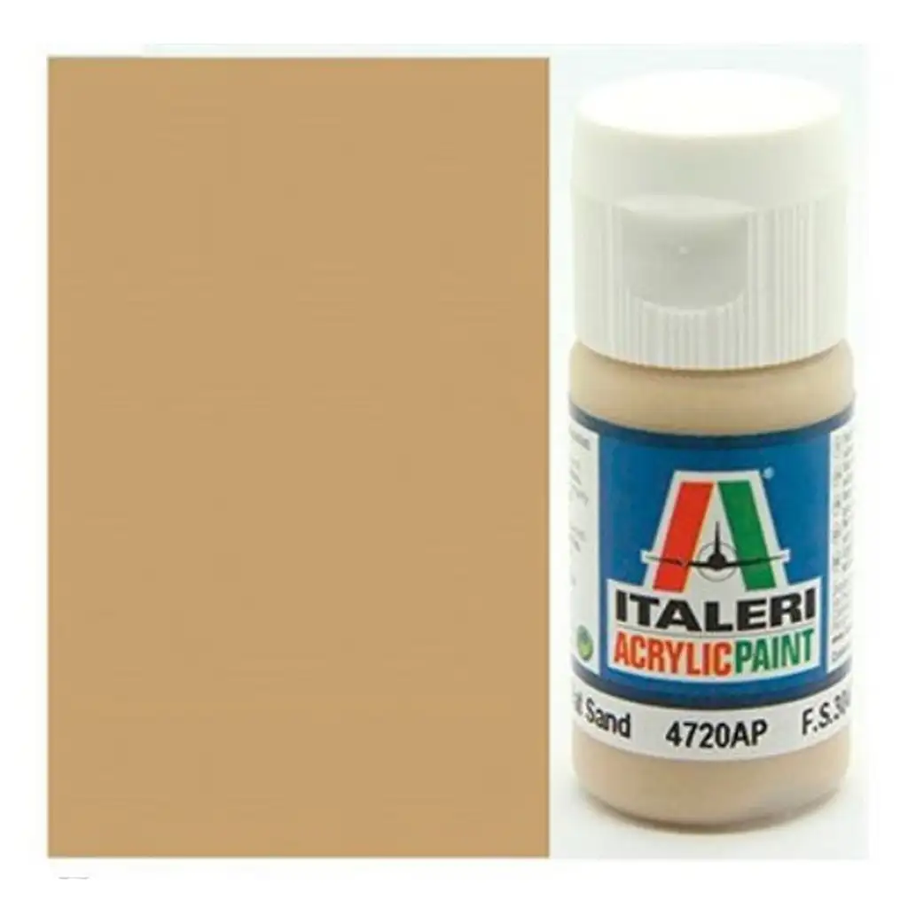 Italeri Flat Sand (4720AP) - Matt homokszínű makett festék 20ml kép 1
