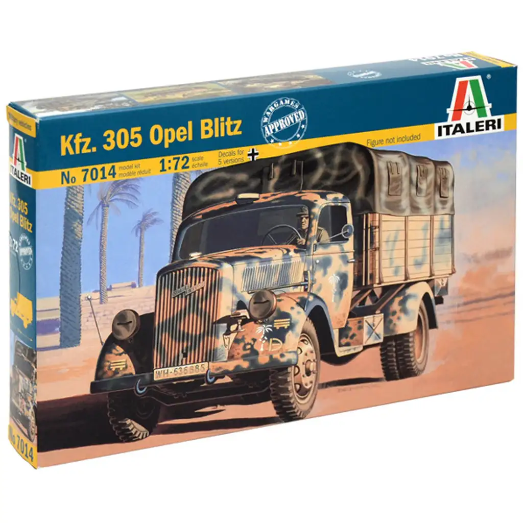 Italeri 1/72 Kfz. 305 Opel Blitz katonai teherautó makett kép 1