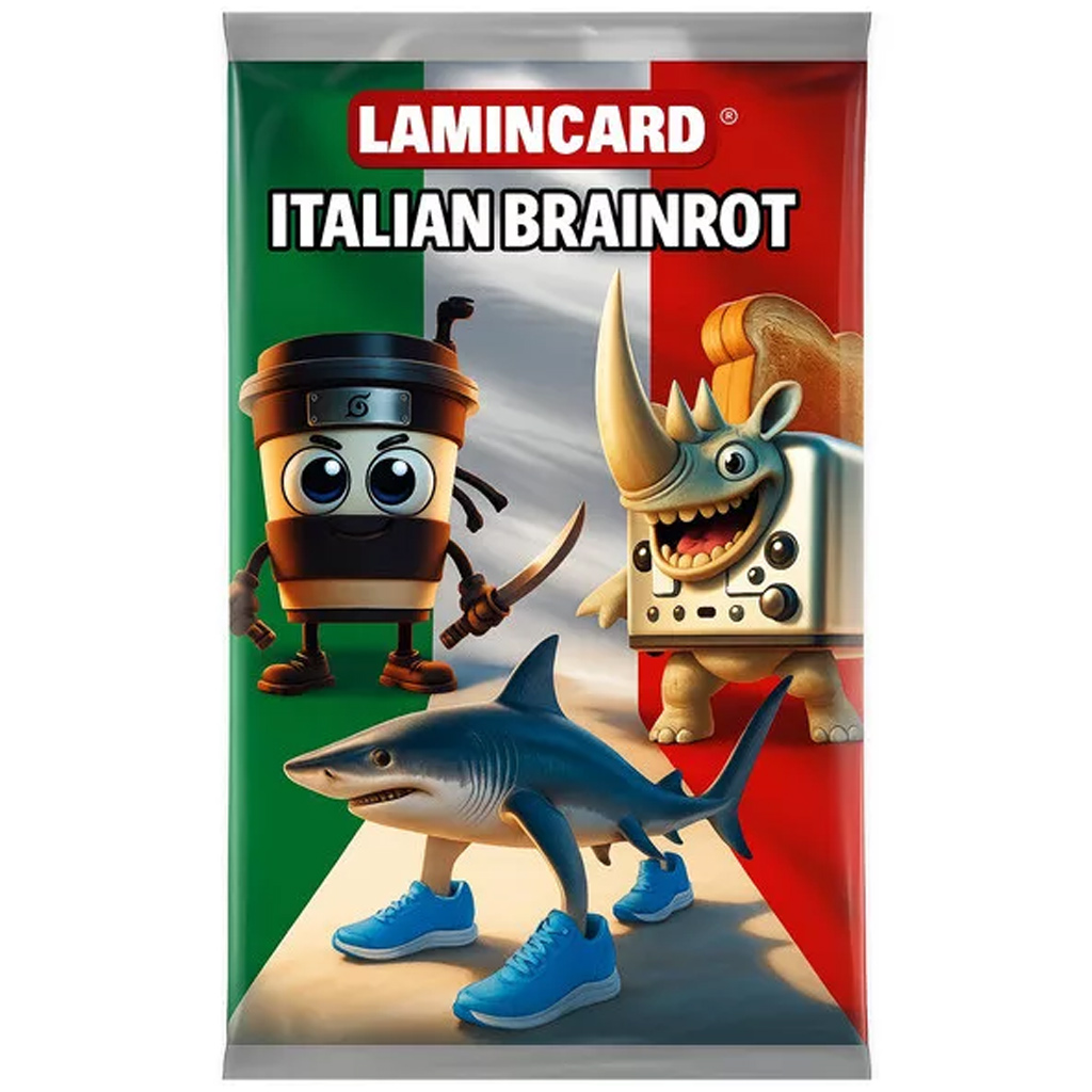 Italian Brainrot Lamincard gyűjthető kártya kép 1