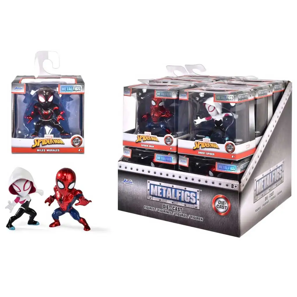 Pókember: Póki és csodálatos barátai prémium fém akciófigura 7cm többféle változatban 1db - Jada Toys kép 1