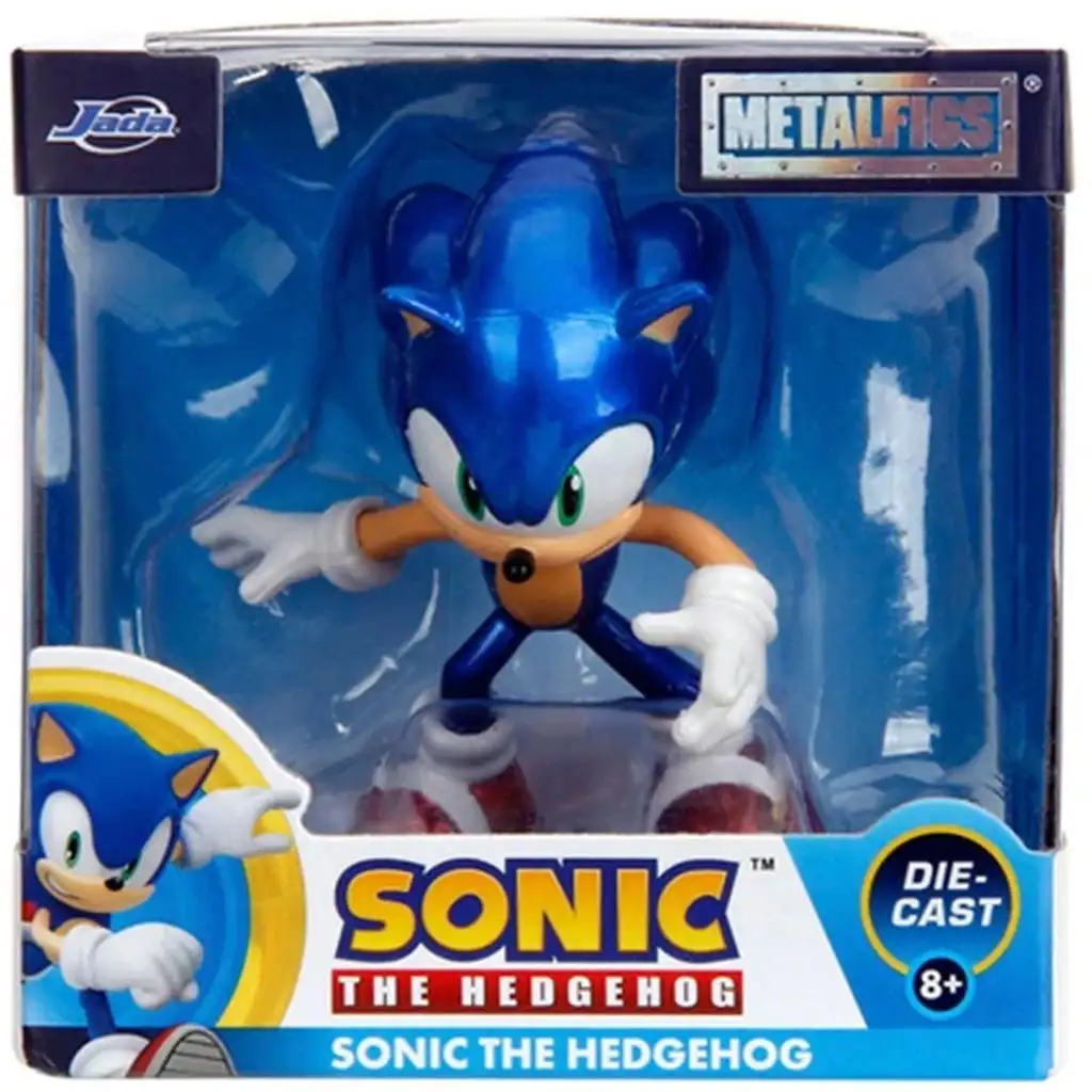 Sonic: Villámfutam – 6,3 cm-es fém figura - Jada Toys kép 1