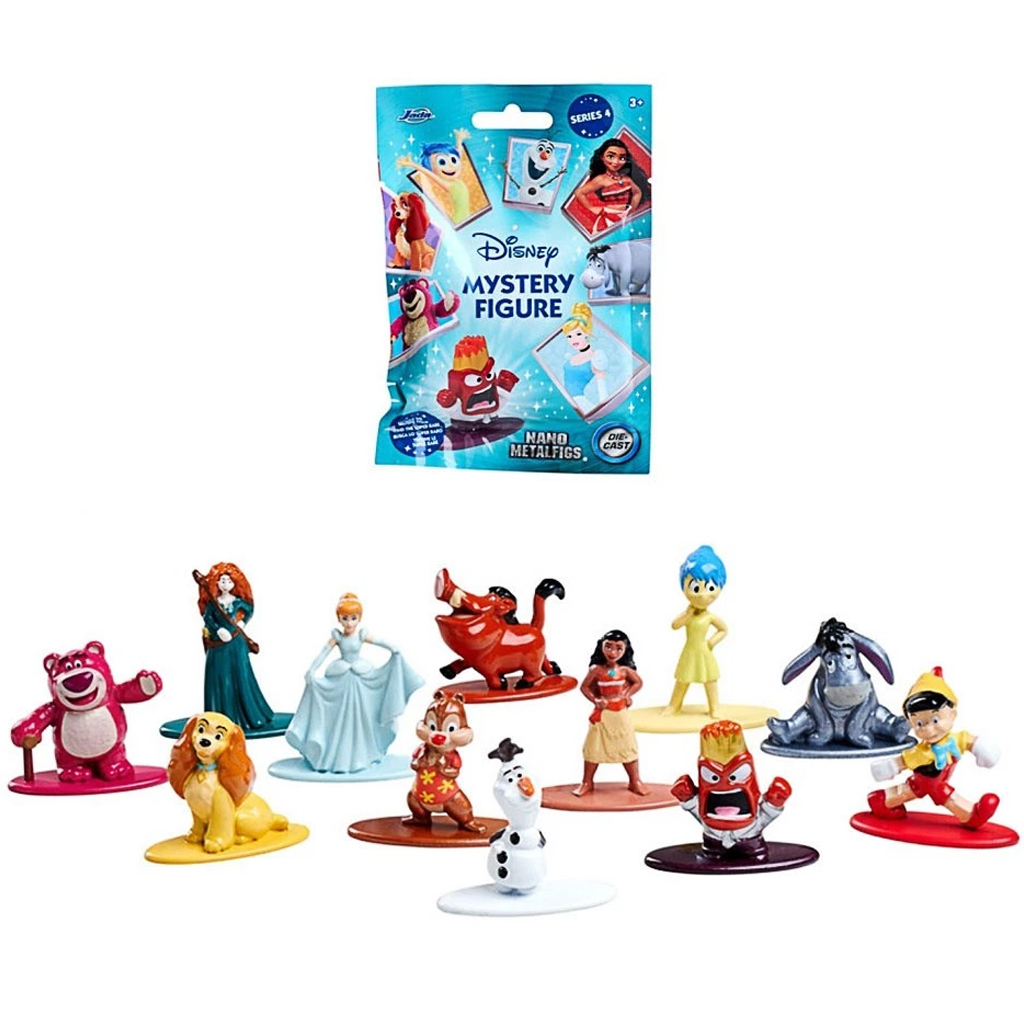 Disney meglepetés nano metálfigurák 1db 4. széria - Jada Toys kép 1