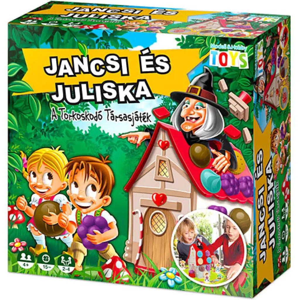 Jancsi és Juliska: A Torkoskodó társasjáték kép 1