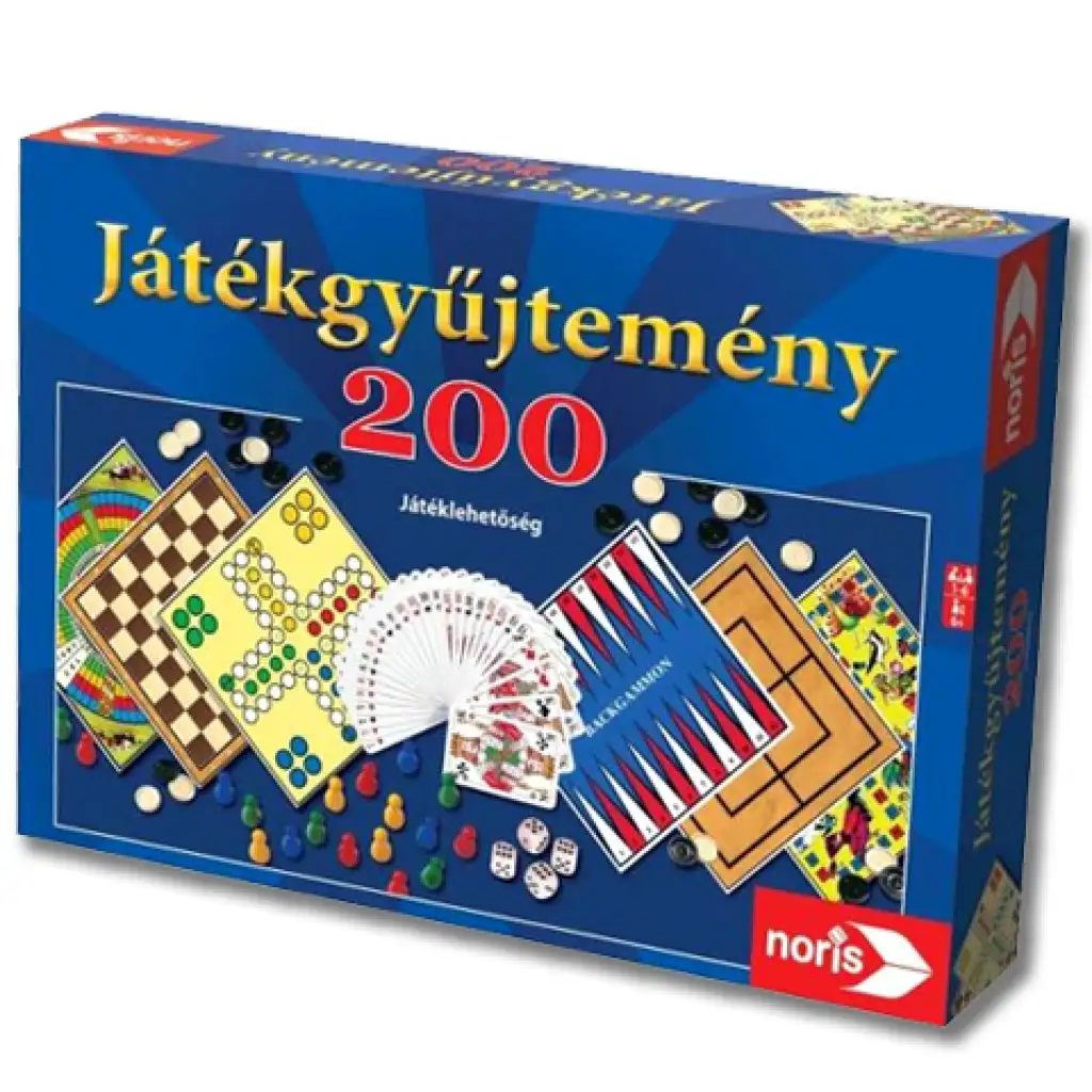 Játékgyűjtemény 200db-os - Noris kép 1