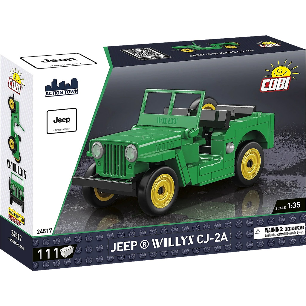 COBI: Jeep Willys CJ-2A építőjáték (24517) kép 1