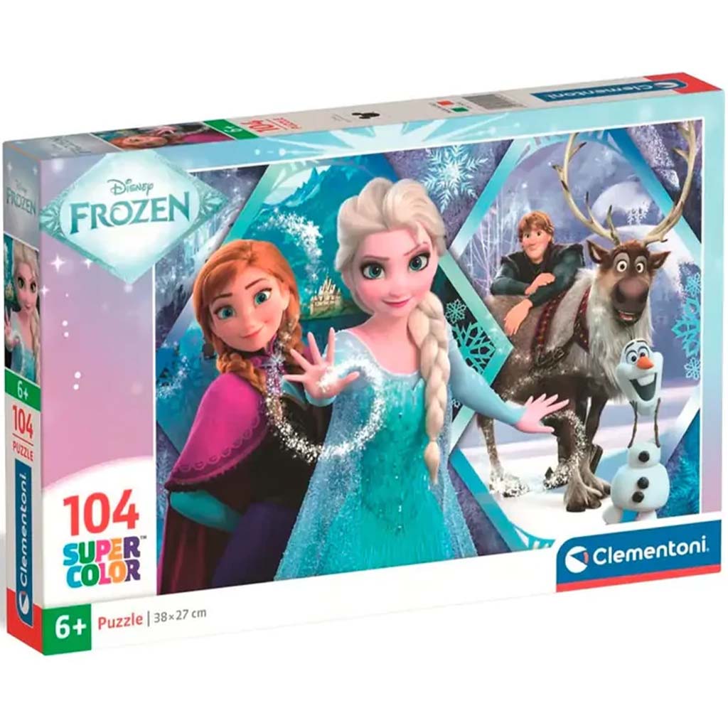Jégvarázs 104db-os supercolor puzzle - Clementoni kép 1