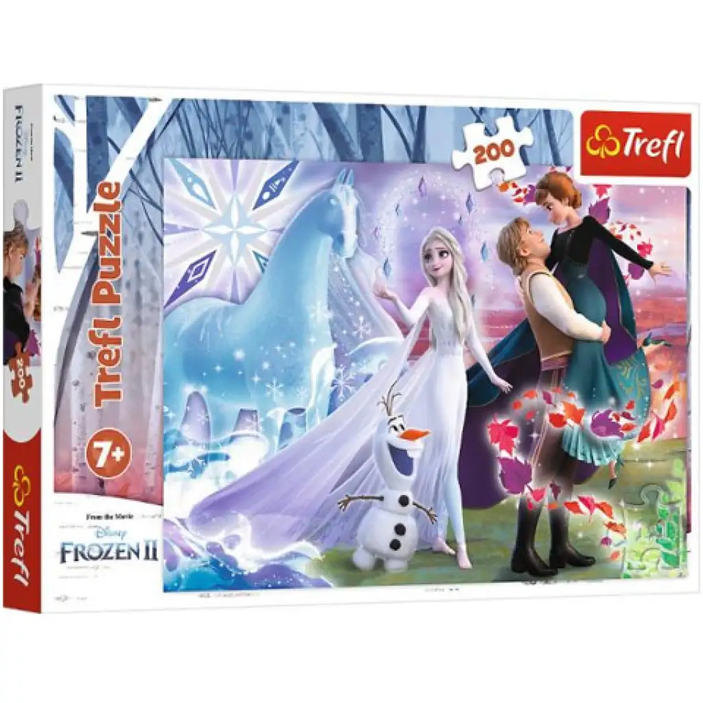 Jégvarázs 2: Varázslatos nővérek 200db-os puzzle -Trefl kép 1