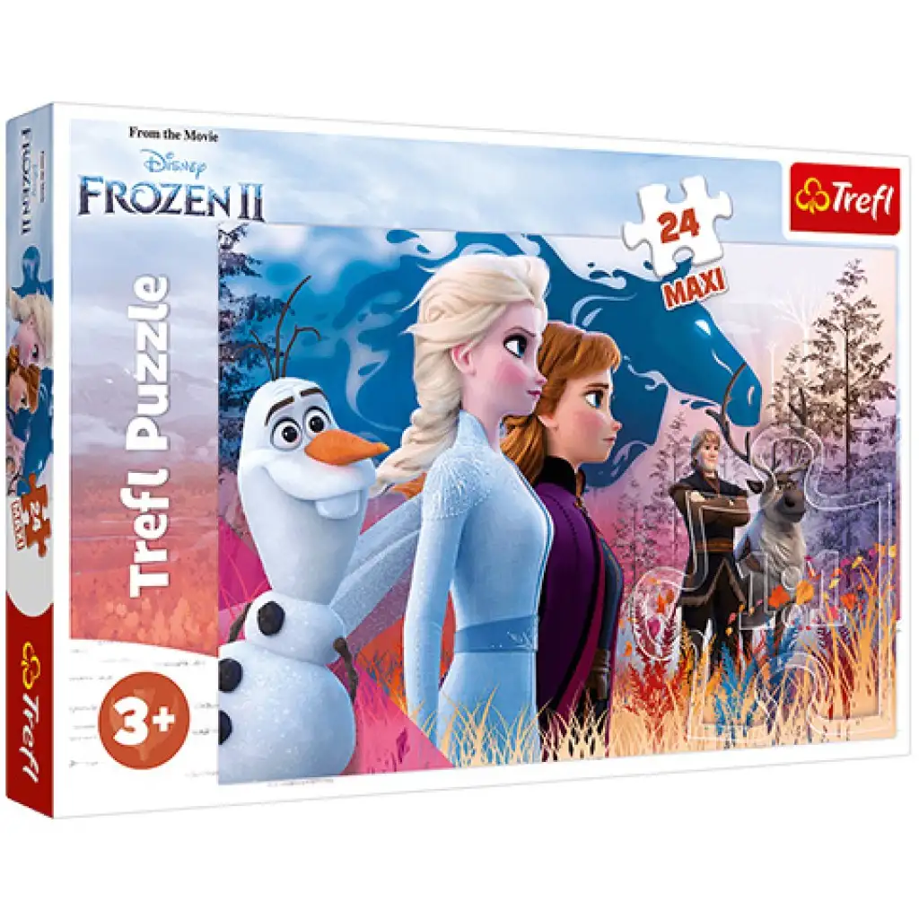 Jégvarázs 2: Varázslatos utazás 24db-os Maxi puzzle - Trefl kép 1