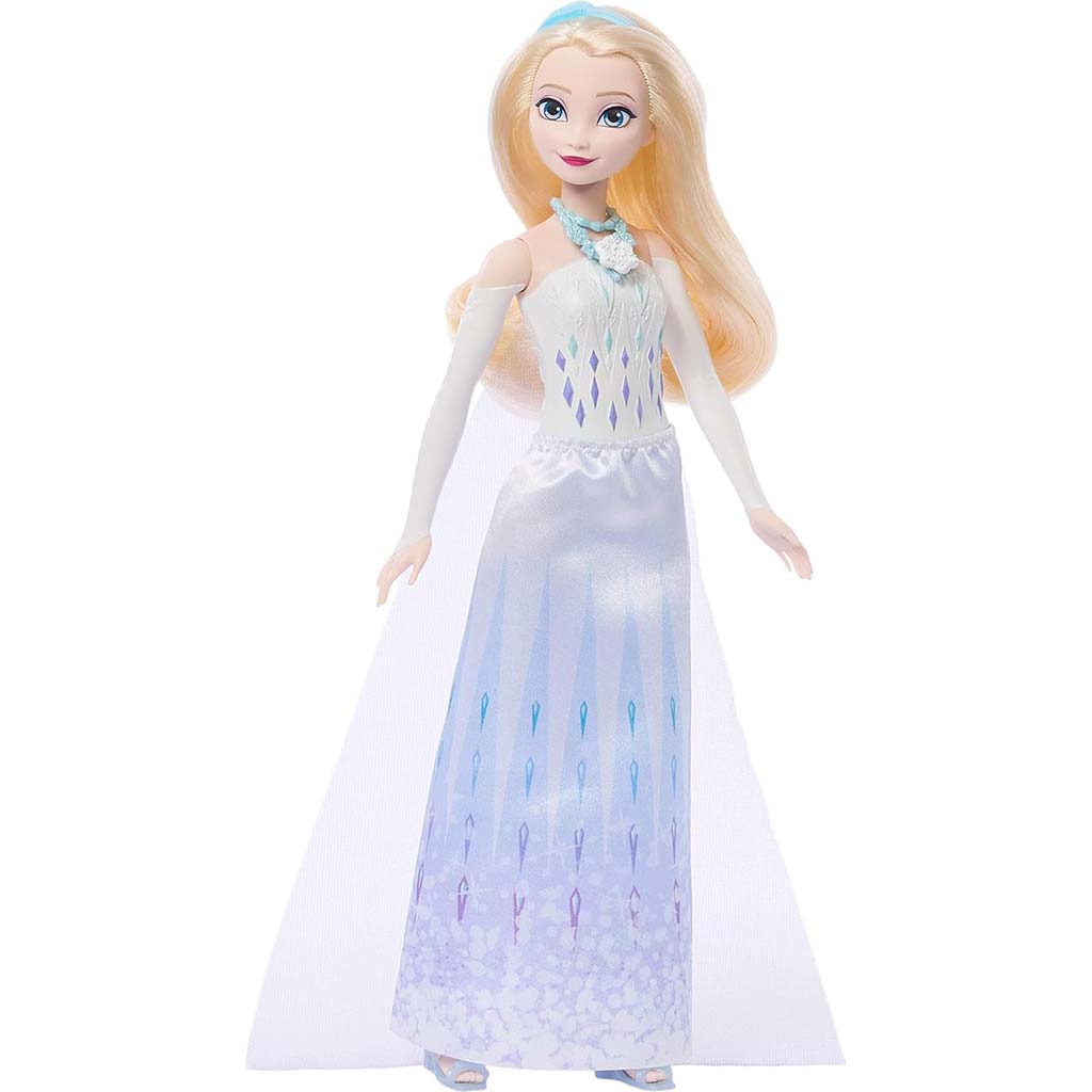 Jégvarázs: Jégkristály meglepetés - Elza baba - Mattel kép 2