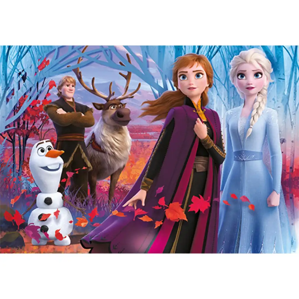 Disney Jégvarázs 2 Supercolor puzzle 104db-os - Clementoni kép 2