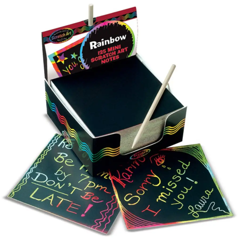 Jegyzettömb színes képkarc - Melissa & Doug kép 2
