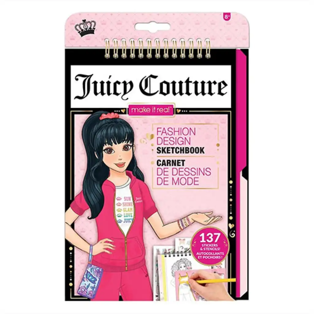 Make It Real: Juicy Couture divattervező füzet kép 1