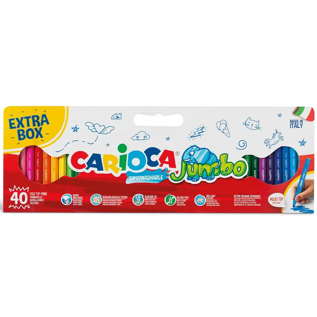 Jumbo 40db-os maxi filctoll szett - Carioca kép 1