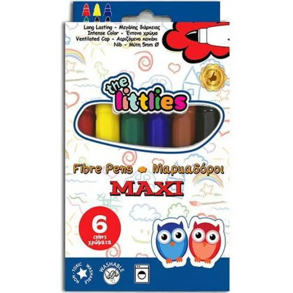 Jumbo színes filctoll szett 6db-os kép 1
