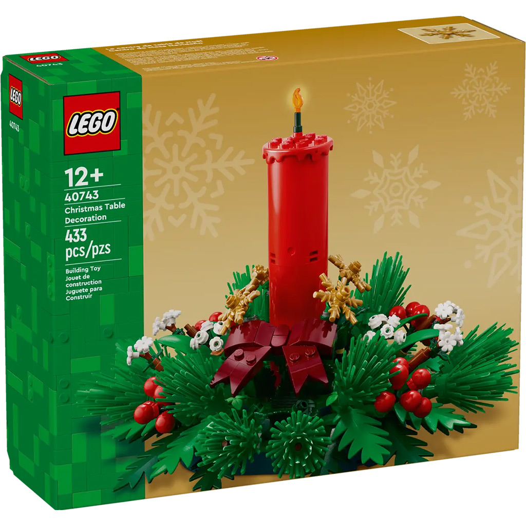 LEGO®: Karácsonyi asztali dekoráció (40743) kép 1