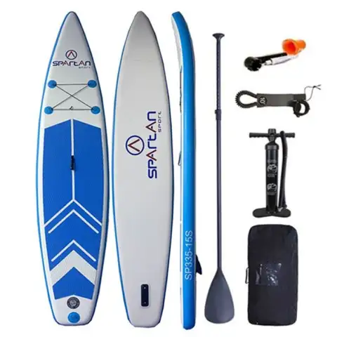 Kék-fehér SP-335 SUP Stand Up Paddle készlet 335cm-es - Spartan kép 1