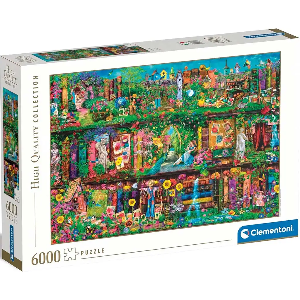 Kerti polc 6000db-os HQC puzzle - Clementoni kép 1