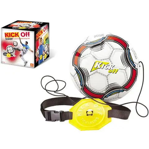 Kick Off - Övre erősített gumi focilabda 23cm kép 1