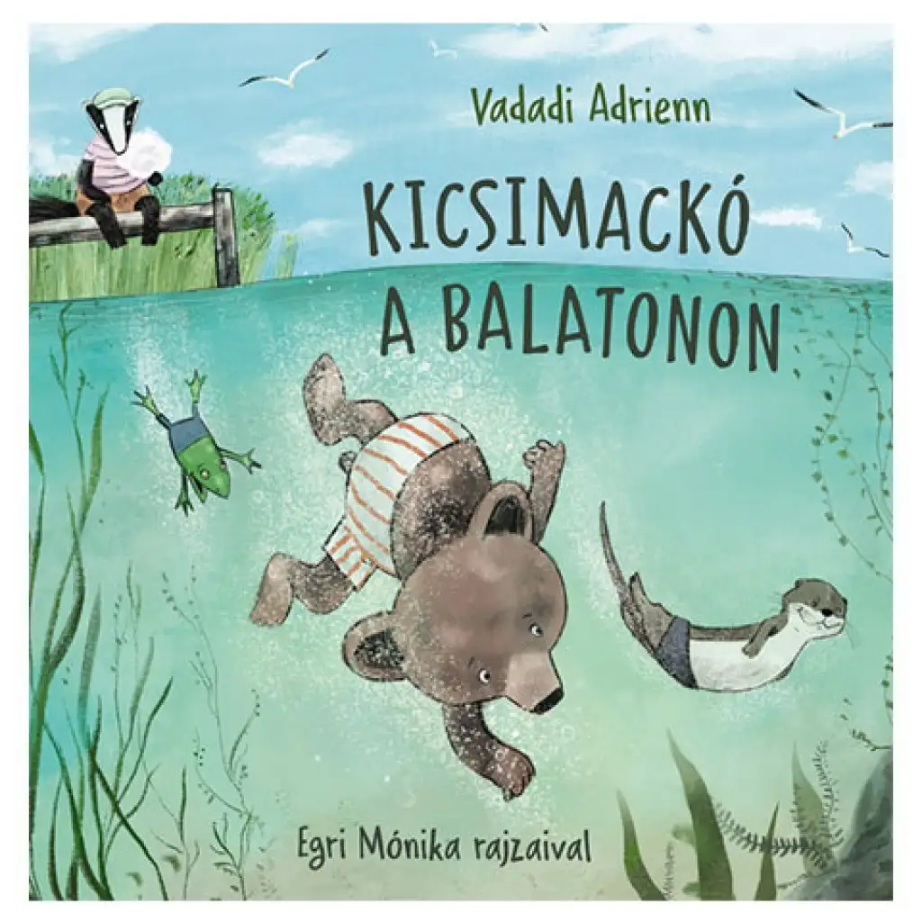 Kicsimackó a Balatonon mesekönyv - Pagony kép 1