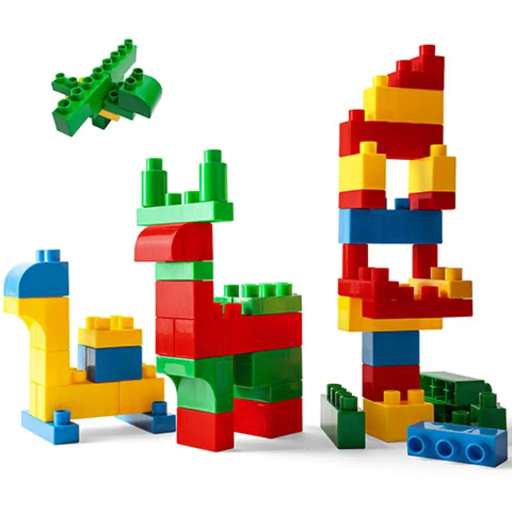 Kids Bloks építőelemek 50db-os szett - Wader kép 2