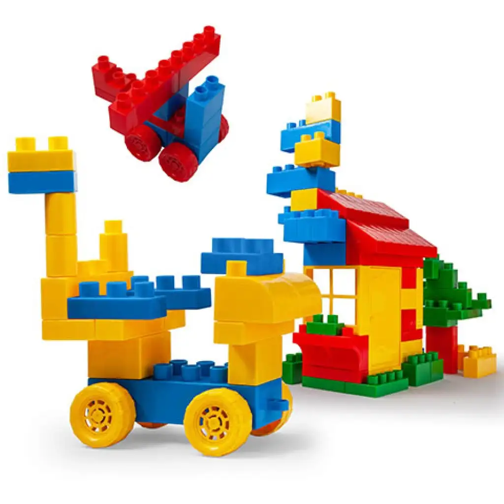 Kids Bloks építőelemek 90db-os szett - Wader kép 2